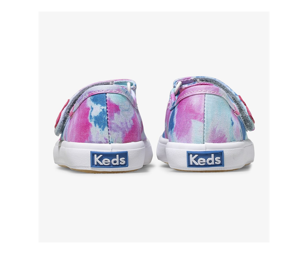 Keds Slip Ons White/Pink - Harper - Kids PQZAOG-716